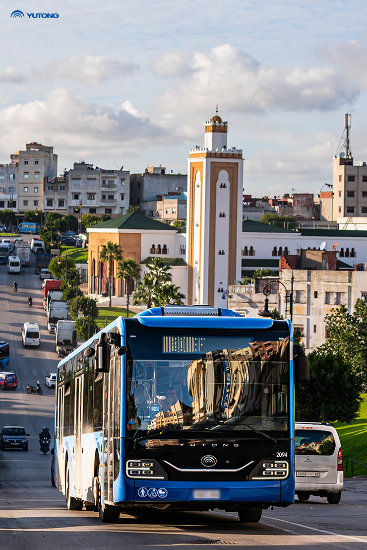 شركة Yutong Bus تنشُر 723 حافلةً لدعم البطولة الرياضية الدولية الأفريقية وتعزيز التنقّل الحضري في المغرب