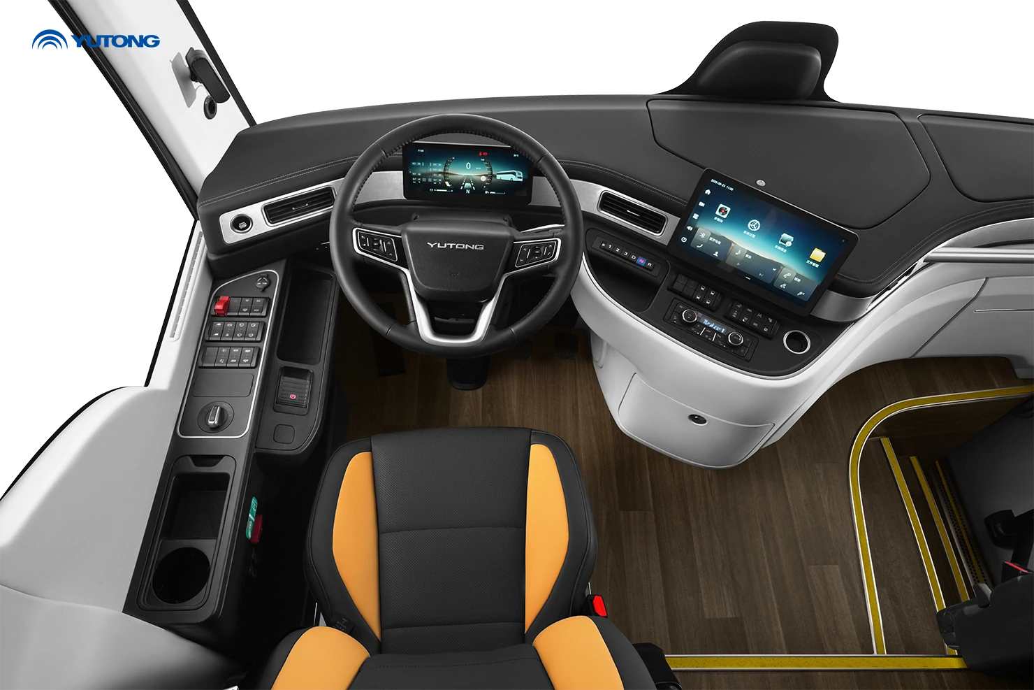 الظهور الأول لحافلة Yutong T12 العاملة بالديزل بمقود أيسر: موثوقية فائقة للسفر الراقي 