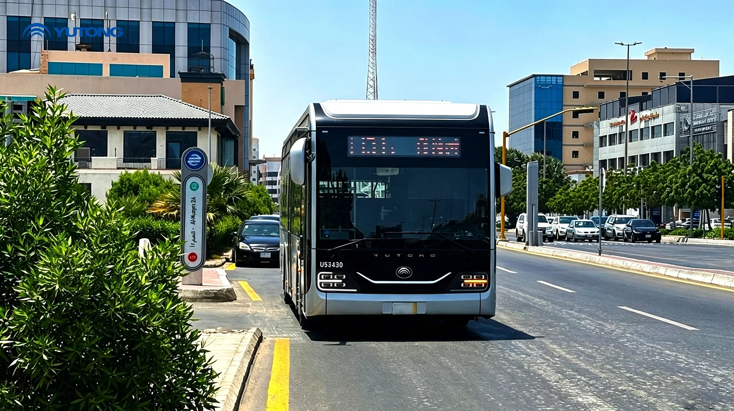 دخول 91 حافلة من Yutong إلى الخدمة في جدة، جودة موثوقة تدعم تطوير النقل العام في المدينة