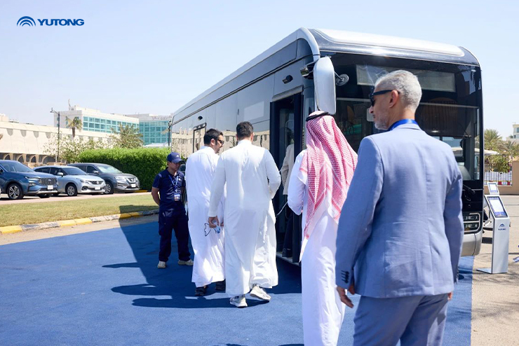Yutong YEA إلى جدة، مما يدفع رؤية السعودية الخضراء 2030
