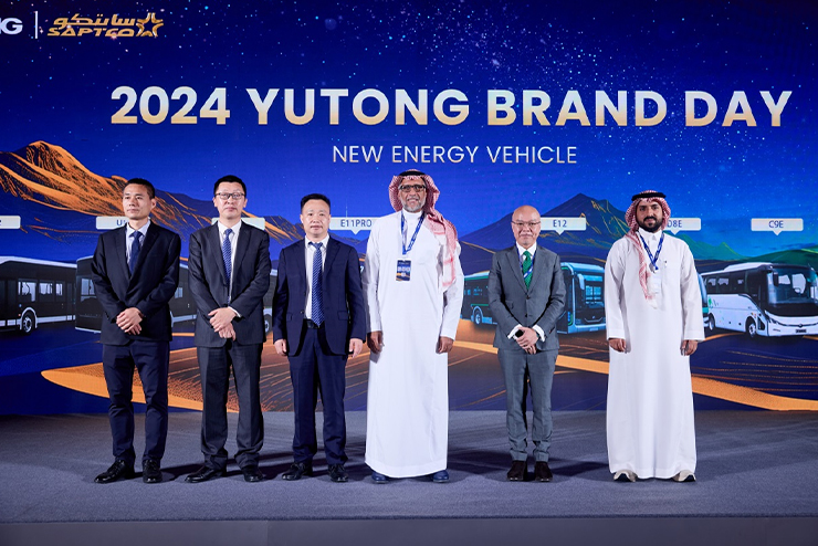 Yutong YEA إلى جدة، مما يدفع رؤية السعودية الخضراء 2030