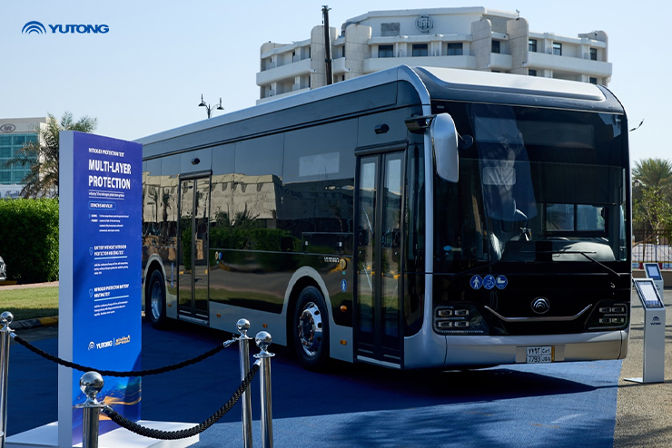 Yutong YEA إلى جدة، مما يدفع رؤية السعودية الخضراء 2030